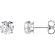 Load image into Gallery viewer, 14KW 1ctw Lab Grown Diamond Studs
