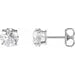 Load image into Gallery viewer, 14KW 1 1/2ctw Lab Grown Diamond Studs
