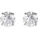 Load image into Gallery viewer, 14KW 2ctw Lab Grown Diamond Studs
