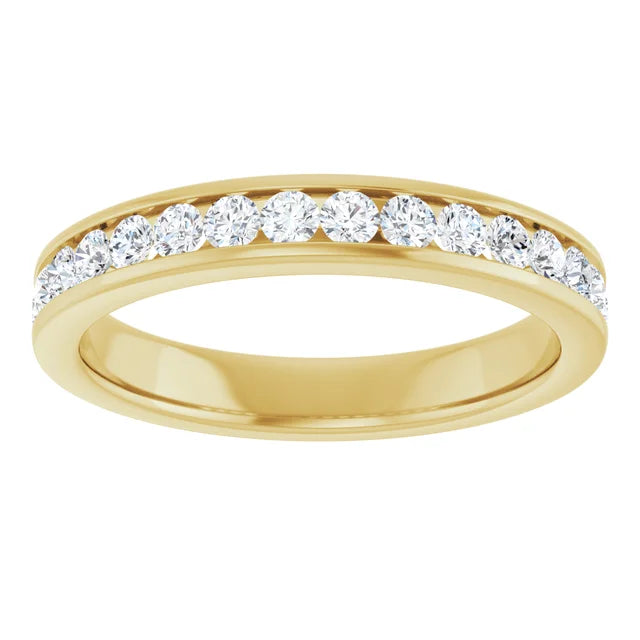 14KY 1/2ctw Lab-Grown Diamond Band