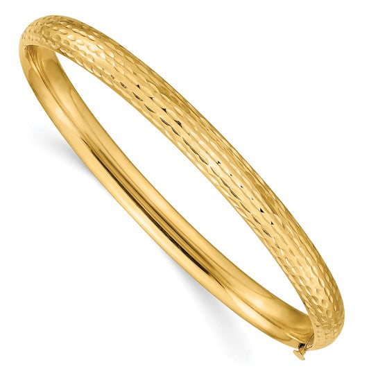 14K Yellow Gold Bangle Bracelet