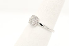 Load image into Gallery viewer, 14K White Gold Diamond Cluster Ring
