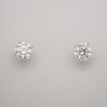 Load image into Gallery viewer, 3.24ctw Lab Grown Diamond earrings
