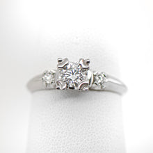 Load image into Gallery viewer, Plat .50ctw Lab Diamond Engagement Ring
