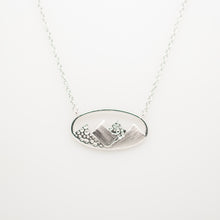 Load image into Gallery viewer, Mountain Peaks Sterling Silver Pendant
