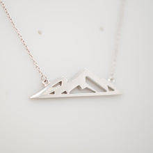Load image into Gallery viewer, Mountain Summit Sterling Pendant
