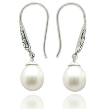 Load image into Gallery viewer, Luna SS Bali Semi-Precious Round Dangle Earrings
