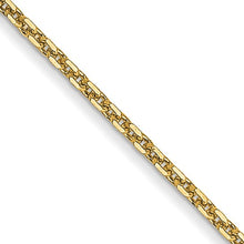 Load image into Gallery viewer, 14KY .95mm D/C Cable Chain 16"
