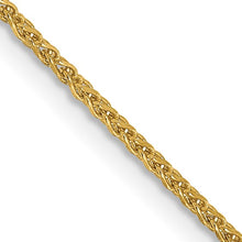 Load image into Gallery viewer, 14KY 1.25mm D/C Spiga Chain
