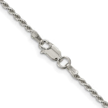 Load image into Gallery viewer, SS D/C 1.7mm Rope Chain 30&quot;
