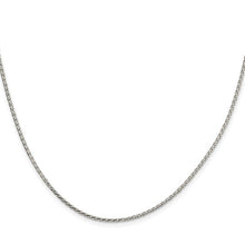 Load image into Gallery viewer, SS 1.7MM D/C Rounded Spiga Chain 18"
