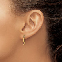 Load image into Gallery viewer, Leslie's 10KY Open Link Dangle Earrings
