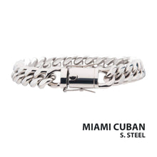 Load image into Gallery viewer, INOX 10mm Stainless Steel Cuban Bracelet 8.5"
