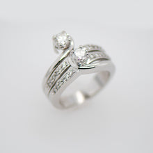 Load image into Gallery viewer, 14K White 1.15ctw Natural Diamond Ring
