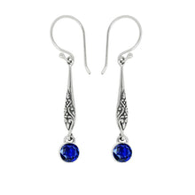 Load image into Gallery viewer, Luna SS Bali Drop Dangle earrings
