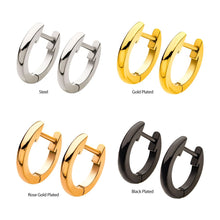 Load image into Gallery viewer, INOX Stainless Steel Huggie Earrings
