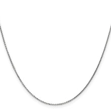 Load image into Gallery viewer, 14k White Gold .95mm Diamond Cut Cable Chain 16&quot;
